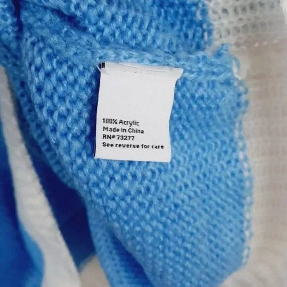 NEW Nine West Women Color Block Sweater with Balloon Sleeves Soft Cozy Size L - Picture 6 of 7